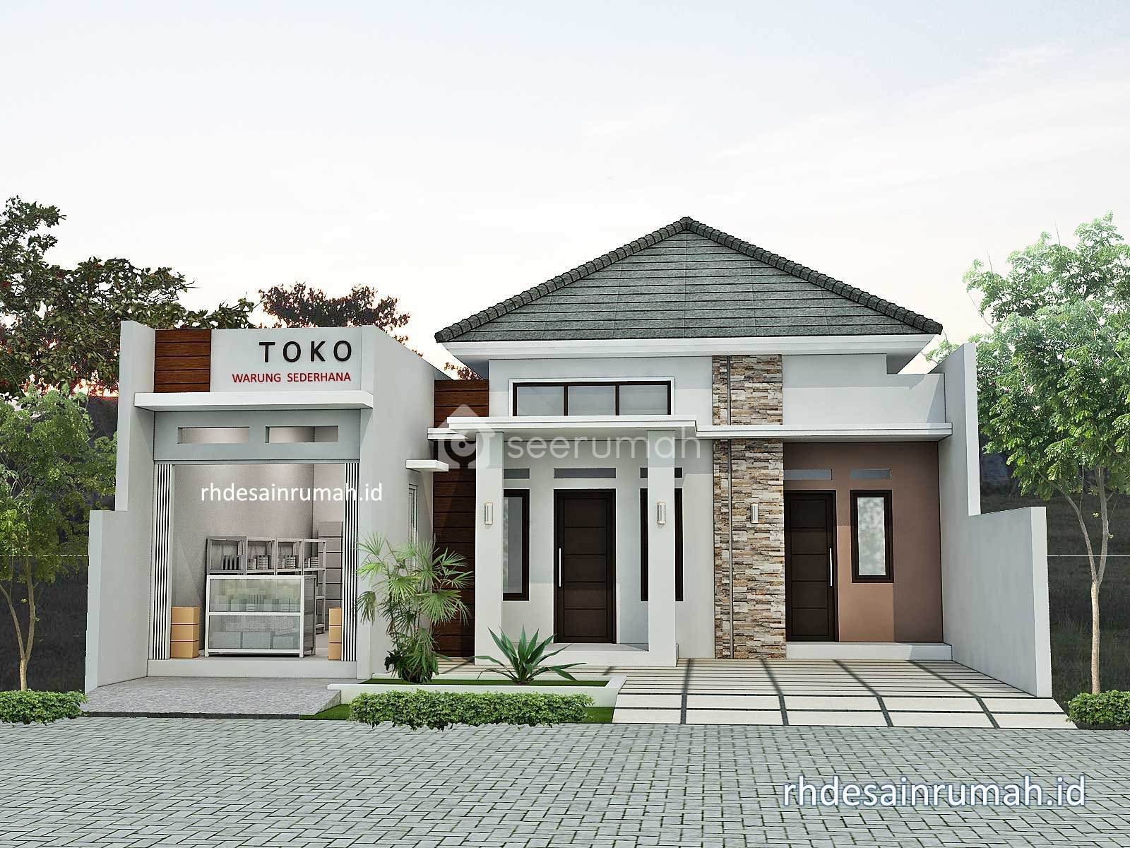 Foto 2 properti: Rumah Scandinavian 2 Lantai di Dago Pakar Bandung LT 250m²