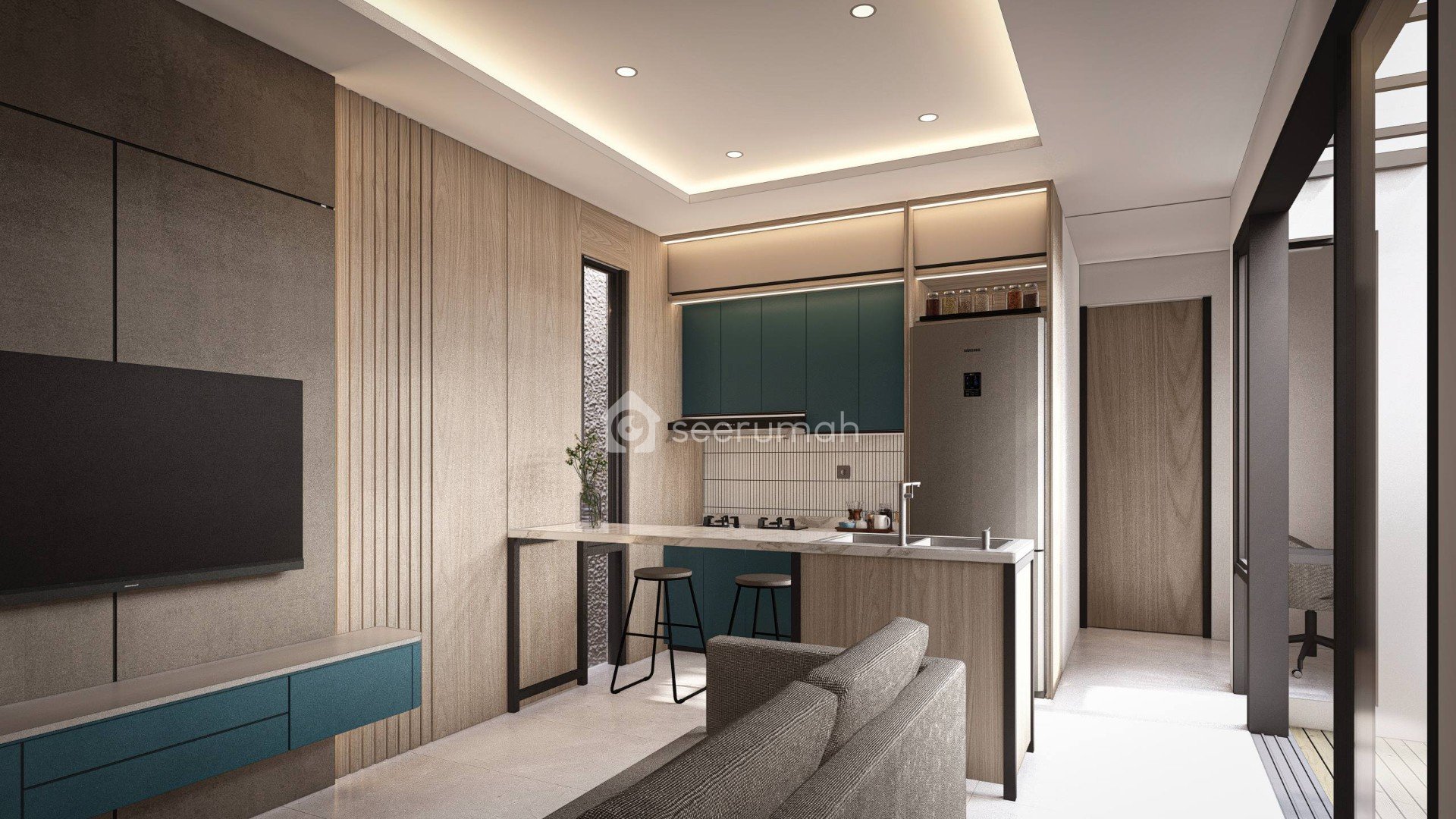 Rumah Ekslusif 3 Unit di Antapani - Image 1